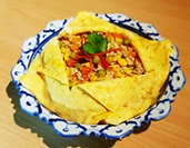 Siamese Omelette (Kai Yad Sai)